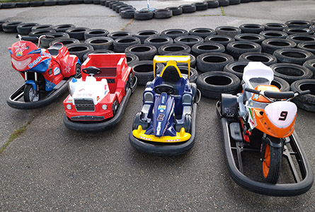 Photo de 3 kartings pour enfants à Lavilledieu (07)